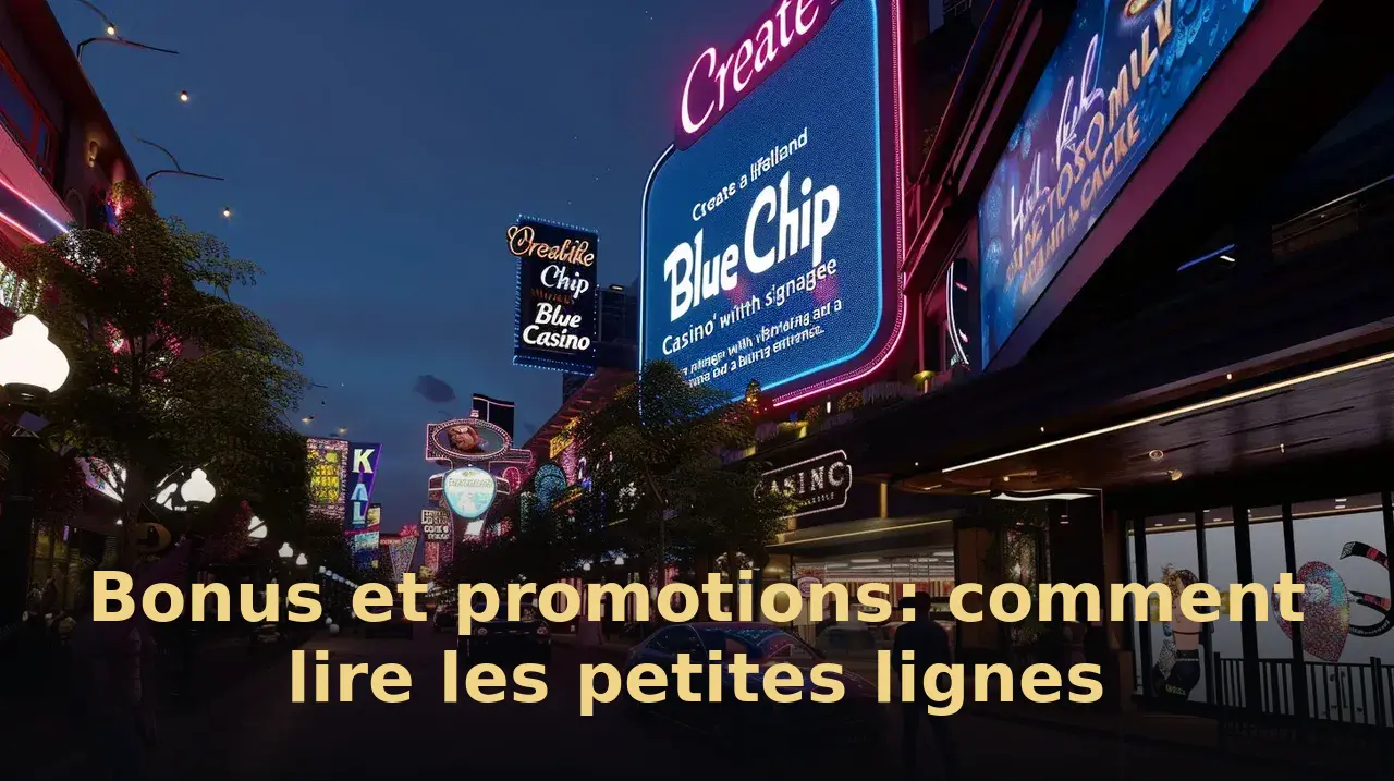 Bonus et promotions: comment lire les petites lignes
