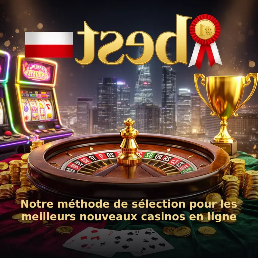 Notre méthode de sélection pour les meilleurs nouveaux casinos en ligne