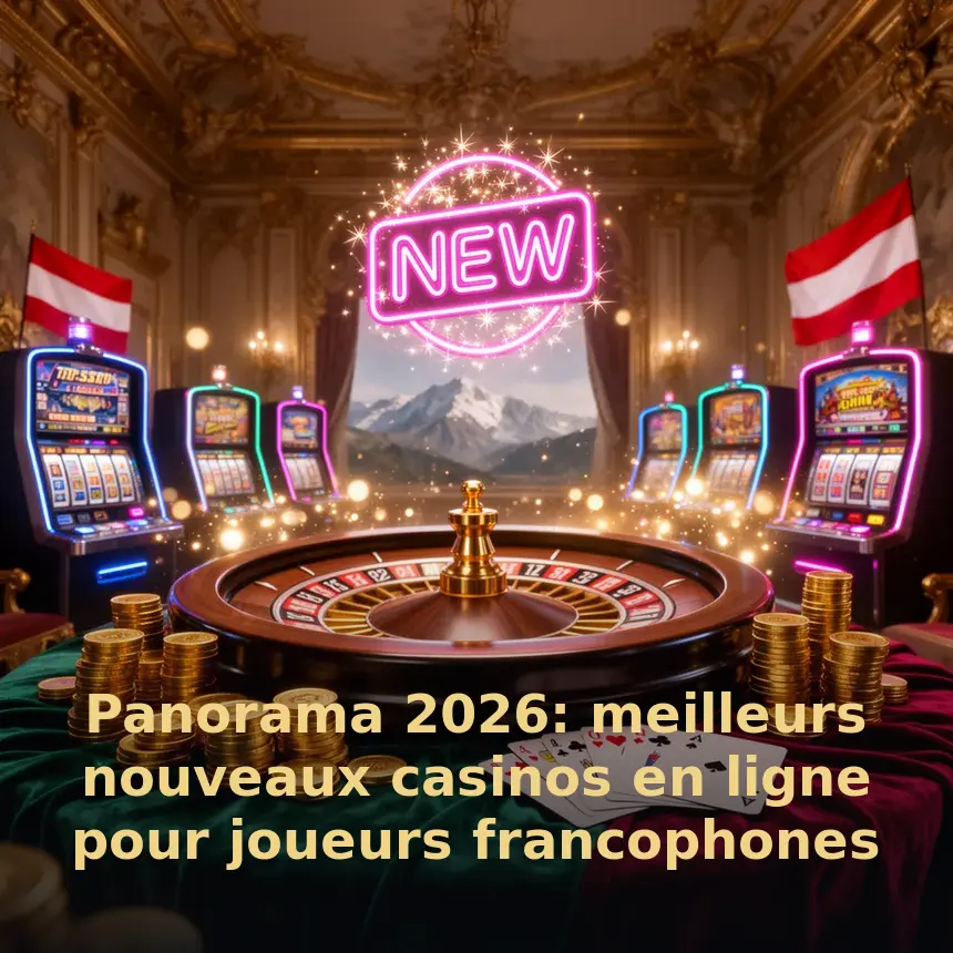 Panorama 2026: meilleurs nouveaux casinos en ligne pour joueurs francophones